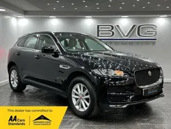 Black Used 2018 Jaguar F-Pace Prestige SUV | £12,644 (Fair price)