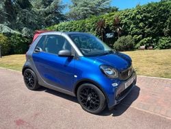 Blue Used 2017 Smart ForTwo Cabrio Prime Cabriolet | £5,790 (Fair price)