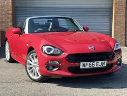 Red Used 2016 Fiat 124 Spider Lusso Cabriolet | £9,995 (Fair price)