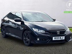 Black Used 2018 Honda Civic SR Hatchback | £11,999 (Fair price)
