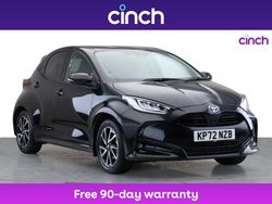 Black Used 2022 Toyota Yaris Hybrid Design Hatchback | £15,999 (Good price)