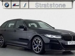 Black Used 2024 BMW 530e M Sport Estate | £36,490 (Fair price)