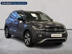 Grey Used 2023 VW T-Cross Black Edition SUV | £19,997 (Fair price)