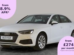 White Used 2021 Audi A4 Design Sedan | £19,763 (Super price)