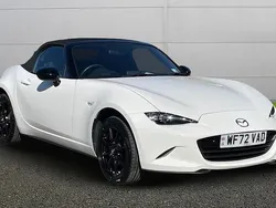 White Used 2022 Mazda MX5 Cabriolet | £19,495 (Fair price)