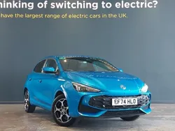 Blue Used 2024 MG MG3 Trophy Hatchback | £18,998 (Fair price)
