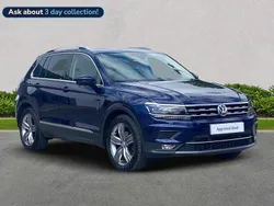 Blue Used 2017 VW Tiguan SEL SUV | £14,258 (Expensive)