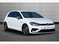 Pure white Used 2018 VW Golf VII R Hatchback | £22,250 (A bit pricey)