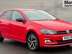 Red Used 2019 VW Polo Beats Hatchback | £12,131 (Fair price)