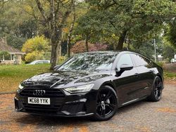 Black Used 2019 Audi A7 Sportback S-Line Hatchback | £20,990 (Fair price)