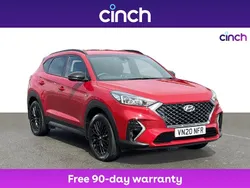 Red Used 2020 Hyundai Tucson N Line SUV | £16,349 (Fair price)