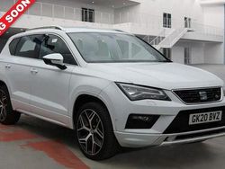 White Used 2020 Seat Ateca FR Sport SUV | £16,750 (Fair price)