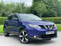 Blue Used 2017 Nissan Qashqai N-Connecta SUV | £9,250 (Good price)