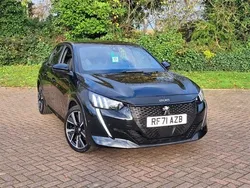 Black Used 2022 Peugeot 208 GT Hatchback | £14,650 (Fair price)