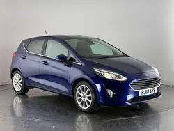 Blue Used 2018 Ford Fiesta Titanium Hatchback | £12,300 (Fair price)