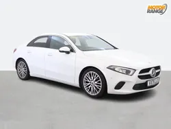 White Used 2022 Mercedes A200 Executive Sedan | £18,695 (Good price)