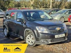 Black Used 2012 Chevrolet Orlando LT MPV | £5,490 (Fair price)