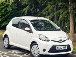 White Used 2012 Toyota Aygo Hatchback | £3,495 (Fair price)