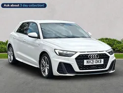 White Used 2021 Audi A1 S-Line Hatchback | £16,558 (Fair price)