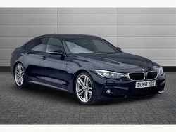 Black sapphire Used 2018 BMW 420 M Sport Coupe | £13,245 (Fair price)