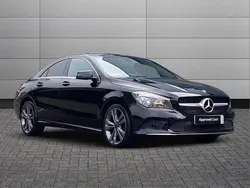 Cosmos black Used 2017 Mercedes CLA180 Sedan | £12,490 (Fair price)