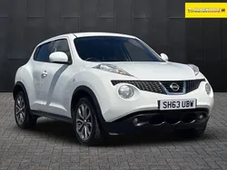 White Used 2013 Nissan Juke Tekna SUV | £8,500 (A bit pricey)
