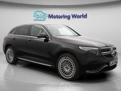 Black Used 2022 Mercedes EQC400 AMG line SUV | £29,500 (Fair price)