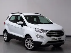 White Used 2022 Ford Ecosport Titanium SUV | £12,498 (A bit pricey)