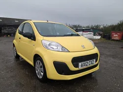Yellow Used 2012 Peugeot 107 Access Hatchback | £1,995 (Fair price)