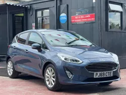 Blue Used 2019 Ford Fiesta Titanium X Hatchback | £12,340 (Fair price)