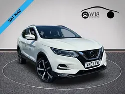 White Used 2017 Nissan Qashqai S SUV | £10,995 (Fair price)