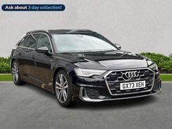 Black Used 2023 Audi A6 S-Line Estate | £30,765 (Fair price)