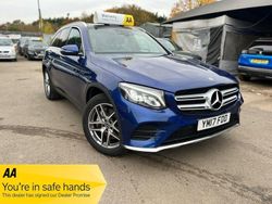 Blue Used 2017 Mercedes GLC250 AMG line Estate | £14,990 (Good price)