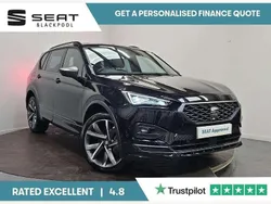 Black Used 2023 Seat Tarraco FR Sport SUV | £29,965 (Expensive)