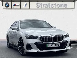 White New 2025 BMW i5 M Sport Sedan | £79,883