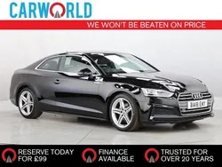 Black Used 2018 Audi A5 S-Line Coupe | £11,700 (Fair price)