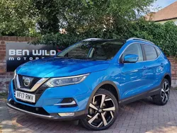 Blue Used 2017 Nissan Qashqai Tekna SUV | £9,790 (Fair price)