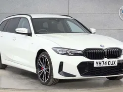 White Used 2024 BMW 330e M Sport Estate | £33,900 (Super price)