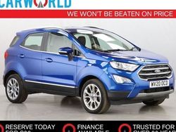 Blue Used 2020 Ford Ecosport Titanium SUV | £11,700 (Fair price)