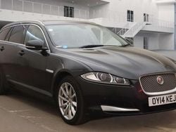 Black Used 2014 Jaguar XF Sportbrake Premium Luxury Estate | £7,590 (Good price)