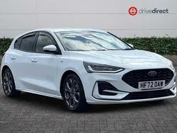 White Used 2023 Ford Focus ST-Line Hatchback | £14,998 (Fair price)