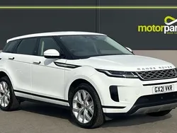 Fuji white Used 2021 Land Rover Range Rover evoque SE Estate | £21,500 (Fair price)