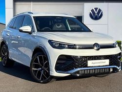 White Used 2025 VW Tiguan R-line SUV | £32,990 (A bit pricey)