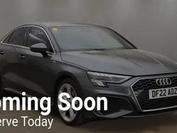 Grey Used 2022 Audi A3 S-Line Sedan | £26,123 (Expensive)