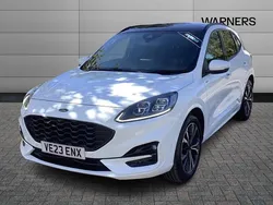 White Used 2023 Ford Kuga ST-Line X SUV | £20,495 (Fair price)