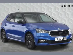 Blue Used 2023 Skoda Fabia Colour Edition Hatchback | £15,000 (Fair price)