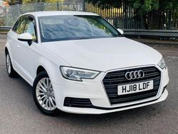 White Used 2018 Audi A3 Hatchback | £9,475 (Good price)
