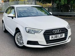 White Used 2018 Audi A3 Hatchback | £9,475 (Good price)