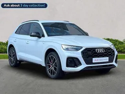 White Used 2021 Audi Q7 Black Edition SUV | £34,943 (Super price)