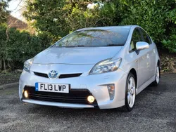 Silver Used 2013 Toyota Prius Hatchback | £8,000 (Fair price)
